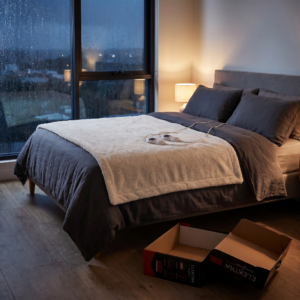 Elektra Plush Fur Electric Blanket
