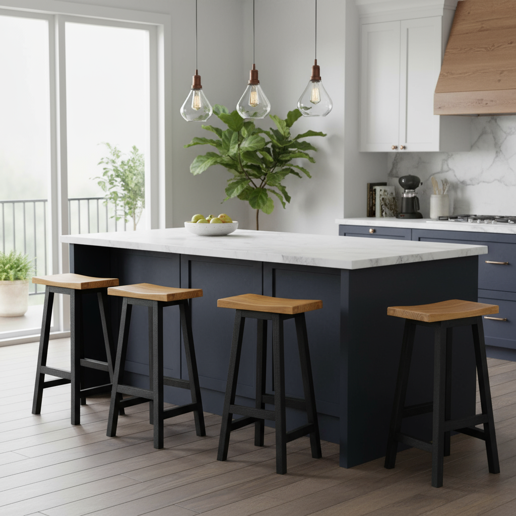 MetroPine Bar Chair