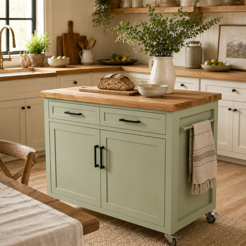 Willow Family Kitchen Island